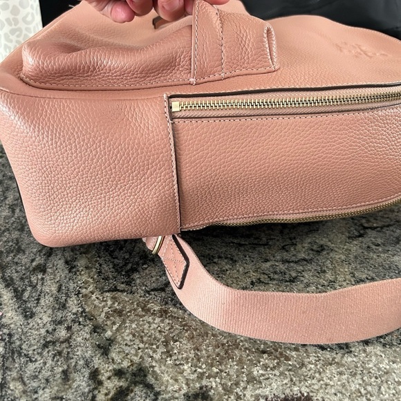 Tory Burch Thea pebbled web backpack main image 2